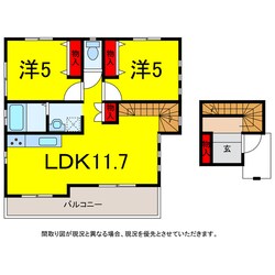 京成臼井駅 徒歩14分 2階の物件間取画像